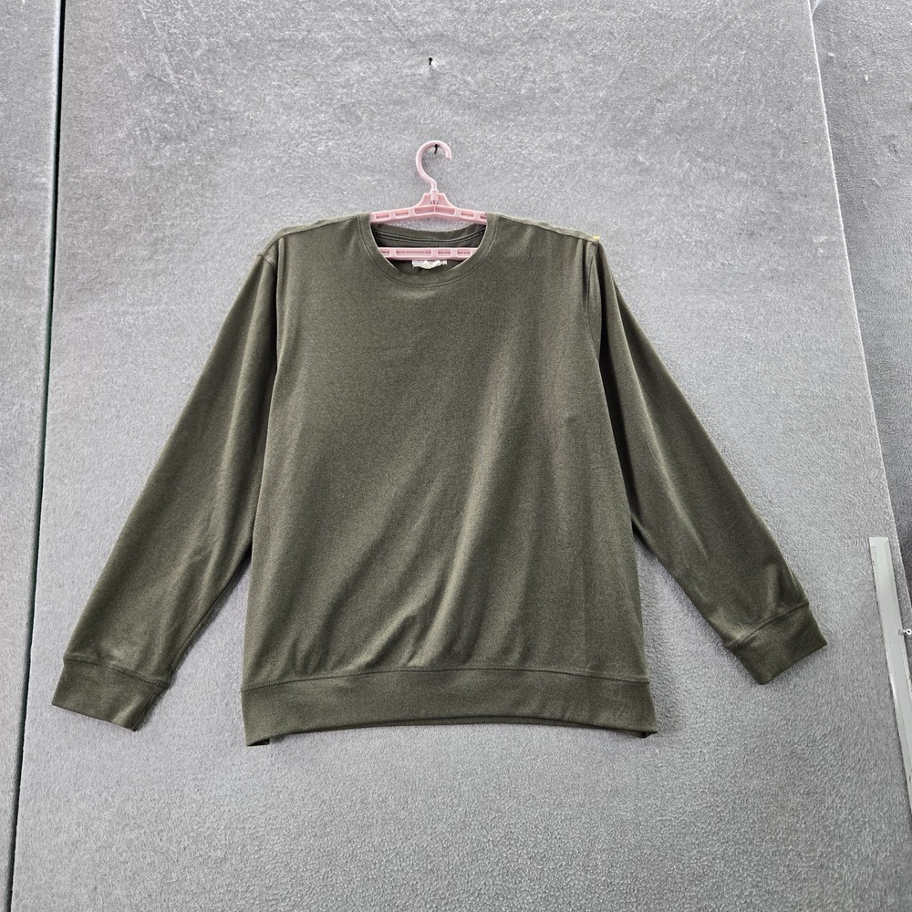 Boston‎ Traders Men Sweatshirt XXL Green Long Sleeve